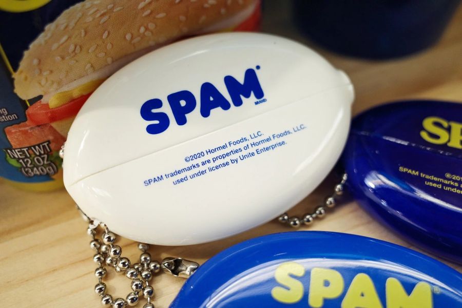 SPAM 午餐肉 RUBBER COIN CASE 零錢包吊飾 SPAM 午餐肉 RUBBER COIN CASE 零錢包吊飾