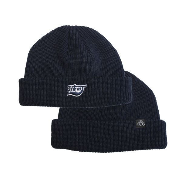 POKO ポコ大王 波可 EMBROIDERY BEANIE / 刺繡毛帽 POKO ポコ大王 波可 EMBROIDERY BEANIE / 刺繡毛帽