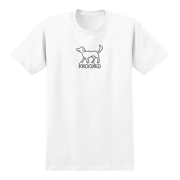Krooked El Perro T-Shirt / (白) Krooked El Perro T-Shirt / (白)