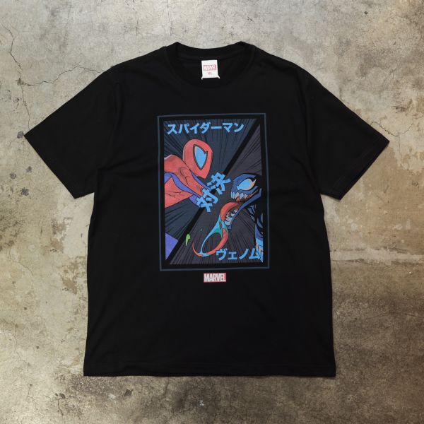 MARVEL SPIDER-MAN 对決 VENOM T-SHIRT MARVEL SPIDER-MAN 对決 VENOM T-SHIRT