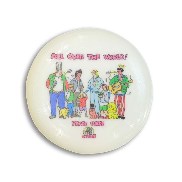 野島佑隆 YUTAKA NOJIMA  X ZOMBIE ALL OVER THE WORLD 賽級標準飛盤 (夜光) YUTAKA NOJIMA X ZOMBIE ALL OVER THE WORLD 賽級標準飛盤 (夜光)