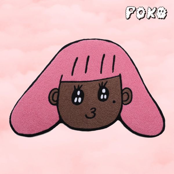 POKO ポコ大王 HOT POKO FLOOR MAT 地毯 / (粉紅) POKO ポコ大王 HOT POKO FLOOR MAT 地毯 / (粉紅)