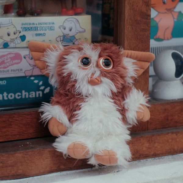 GREMLiNS 小魔怪 GIZMO 絨毛玩偶 / 1984年絕版老物 GREMLiNS 小魔怪 GIZMO 絨毛玩偶