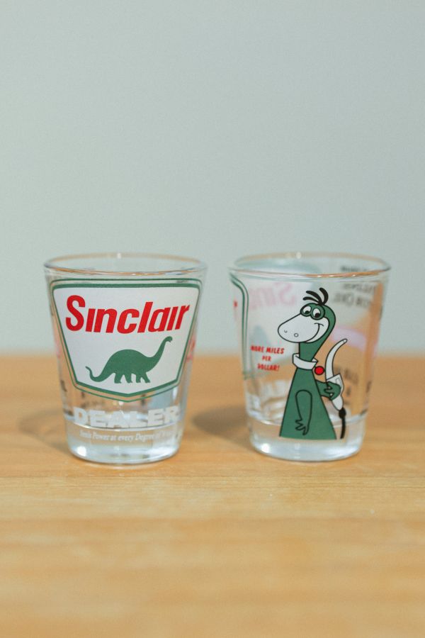 USA美國企業吉祥物SHOT GLASS/SHOT杯 / SINCLAIR OIL SHOT杯 USA美國企業吉祥物SHOT GLASS/SHOT杯 / SINCLAIR OIL  SHOT杯