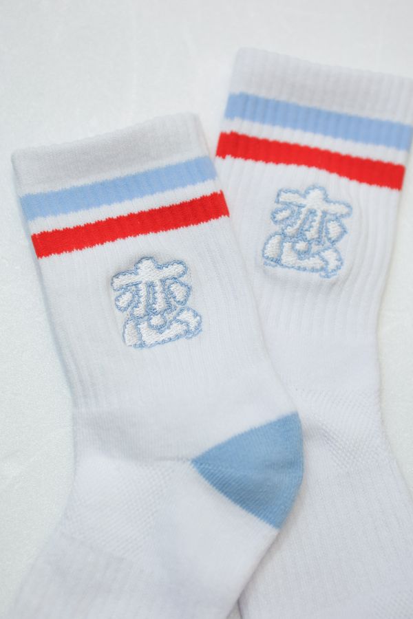 POKO ポコ大王 『恋』 SOCKS 襪子 / (白) POKO ポコ大王 『恋』 SOCKS 襪子 / (白)