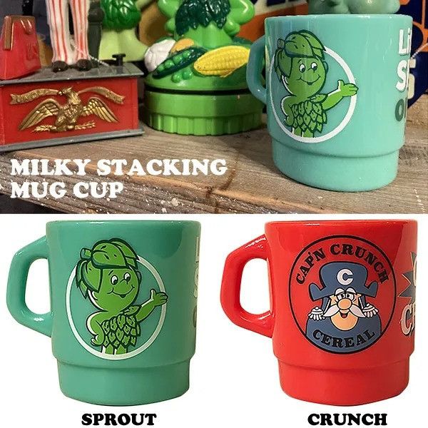 Little Green Sprout / Cap’n Crunch® Original牛奶杯 / 水杯 / 漱口杯 Little Green Sprout / Cap’n Crunch® Original
牛奶杯 / 水杯 / 漱口杯