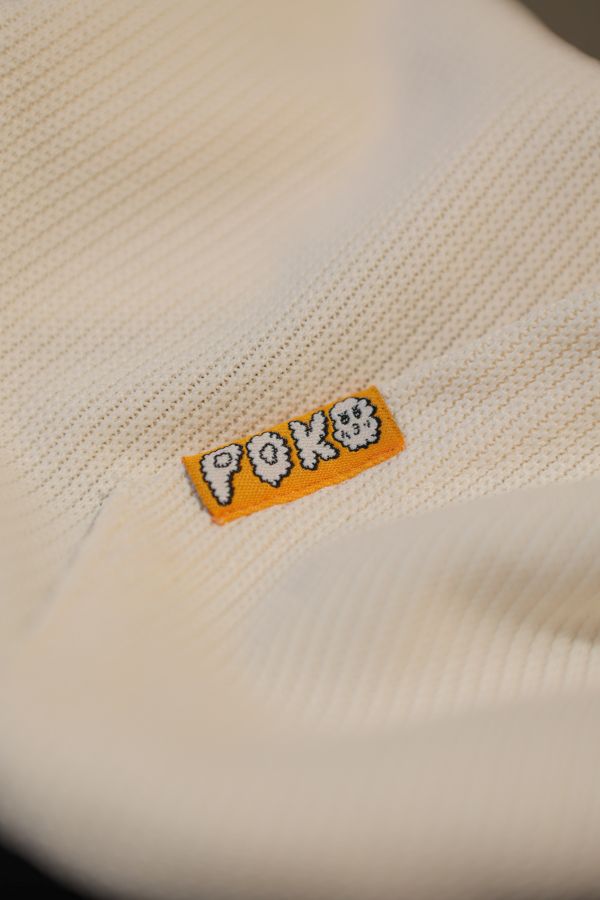 POKO ポコ大王  CHIKOCHAN BASEBALL COLLEGE SWEATSHIRT / (黑/咖啡) POKO ポコ大王  CHIKOCHAN BASEBALL COLLEGE SWEATSHIRT / (黑/咖啡)