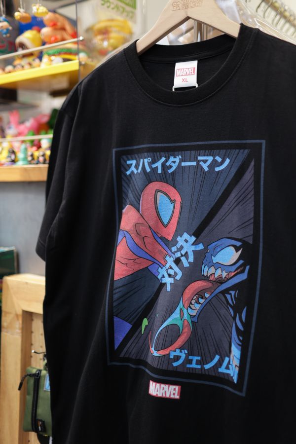 MARVEL SPIDER-MAN 对決 VENOM T-SHIRT MARVEL SPIDER-MAN 对決 VENOM T-SHIRT