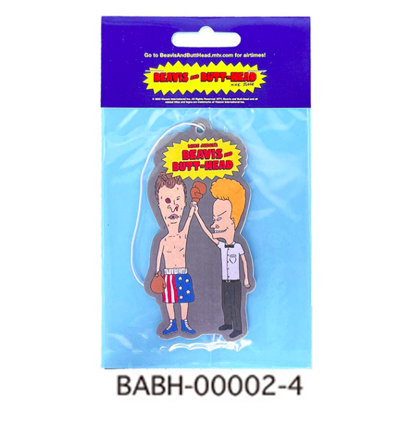 BEAVIS AND BUTT-HEAD 癟四與大頭蛋 紙掛式香水 / 空氣芳香片 / 香片 BEAVIS AND BUTT-HEAD 癟四與大頭蛋 紙掛式香水 / 空氣芳香片 / 香片（共四款）