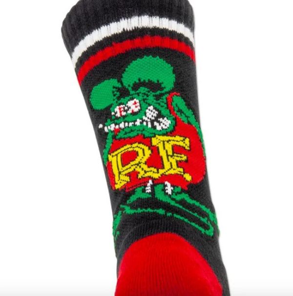 RAT FINK R.F. STANDING SOCKS 老鼠芬克 中筒襪（共兩色） RAT FINK R.F. STANDING SOCKS 老鼠芬克 中筒襪（共兩色）