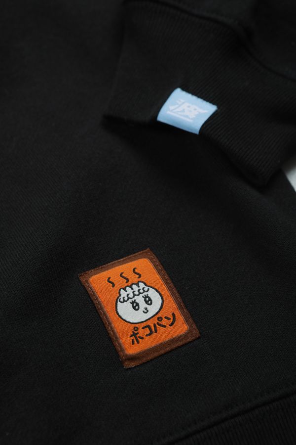 POKO ポコ大王 XIAO LONG PO 小籠波 SWEATSHIRT 大學T / (黑/藍) POKO ポコ大王 注意！ポコ飛出 L/S TEE / (黑/綠)