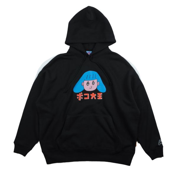 POKO ポコ大王 LOGO HOODIE 帽T / (黑/紫) POKO ポコ大王 LOGO HOODIE 帽T / (黑/紫)