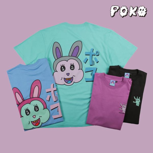 POKO ポコ大王 USAGI TEE / (共四色) POKO ポコ大王 USAGI TEE / (共四色)