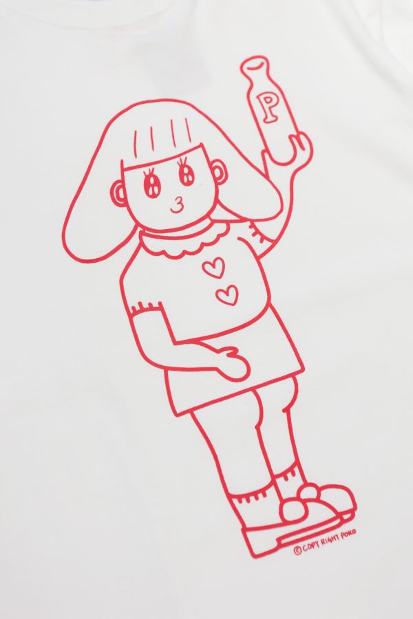 POKO ポコ大王  MILK TEE / (白) POKO ポコ大王  MILK TEE / (白)
