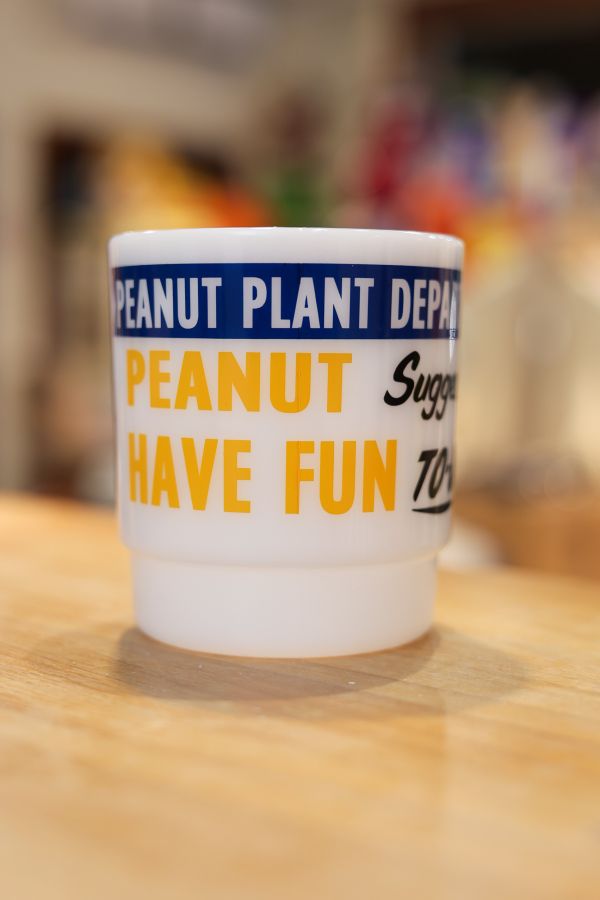 Mr.peanut 花生人牛奶杯 / 水杯 / 漱口杯 Mr.peanut 花生人牛奶杯 / 水杯 / 漱口杯