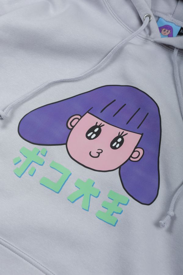POKO ポコ大王 LOGO HOODIE 帽T / (黑/紫) POKO ポコ大王 LOGO HOODIE 帽T / (黑/紫)