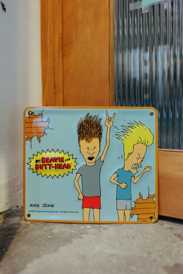BEAVIS AND BUTT-HEAD 癟四與大頭蛋 鐵牌掛飾 BEAVIS AND BUTT-HEAD

癟四與大頭蛋鐵牌掛飾