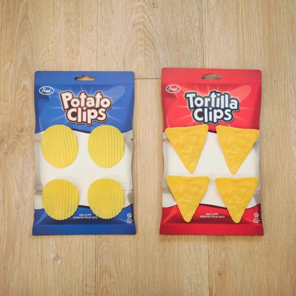 FRED Tortilla Clips 墨西哥玉米餅夾子 / 食物保鮮夾 FRED Tortilla Clips 墨西哥玉米餅造型夾子 / 食物保鮮夾