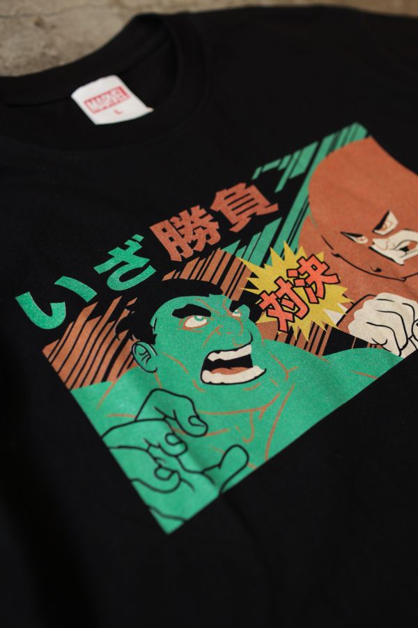 MARVEL いざ勝負 对決 T-SHIRT MARVEL いざ勝負 对決 T-SHIRT