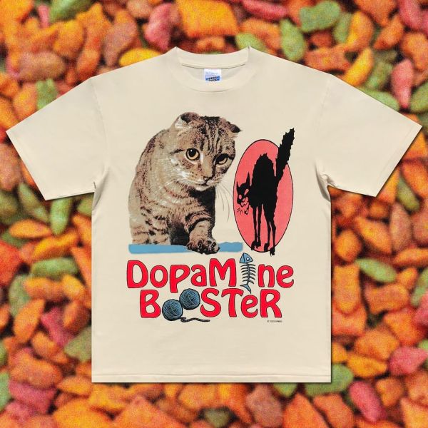 HWBD DOPAMINE BOOSTER TEE / (米白) HWBD DOPAMINE BOOSTER TEE / (米白)