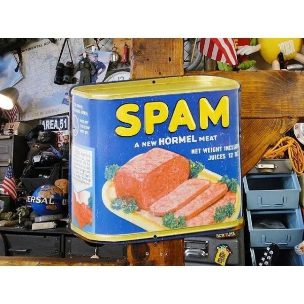 SPAM 午餐肉復古鐵牌 SPAM 午餐肉復古鐵牌