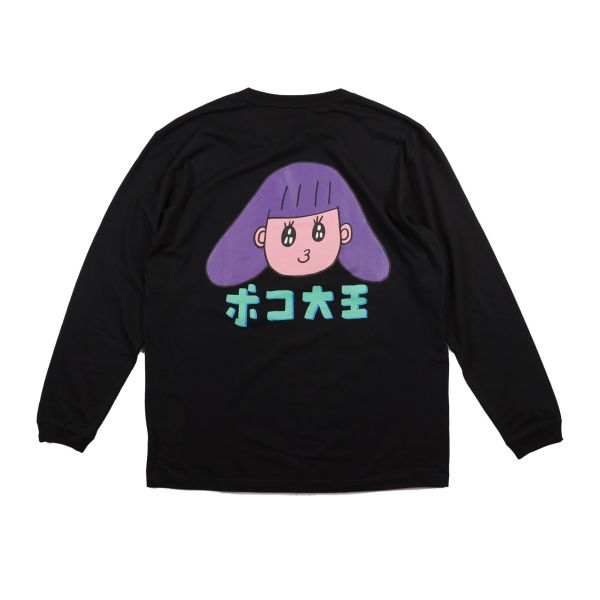 POKO ポコ大王 LOGO L/S TEE / (黑/白) POKO ポコ大王LOGO L/S TEE / (黑/白)