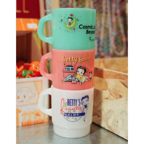 BETTY BOOP 貝蒂牛奶杯 / 水杯 / 漱口杯 BETTY BOOP 貝蒂  牛奶杯 / 水杯 / 漱口杯
