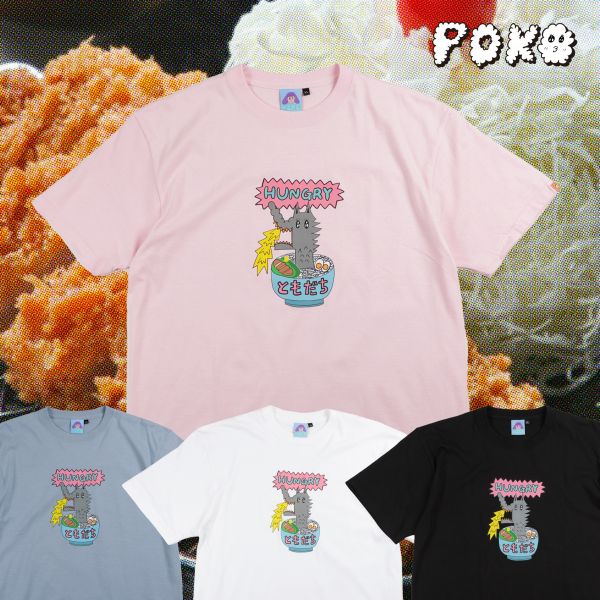 POKO ポコ大王 OOKAMI TEE / (共四色) POKO ポコ大王 OOKAMI TEE / (共四色)