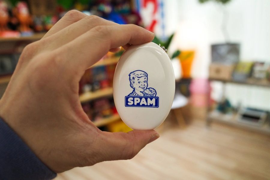 SPAM 午餐肉 RUBBER COIN CASE 零錢包吊飾 SPAM 午餐肉 RUBBER COIN CASE 零錢包吊飾
