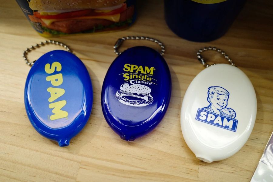 SPAM 午餐肉 RUBBER COIN CASE 零錢包吊飾 SPAM 午餐肉 RUBBER COIN CASE 零錢包吊飾