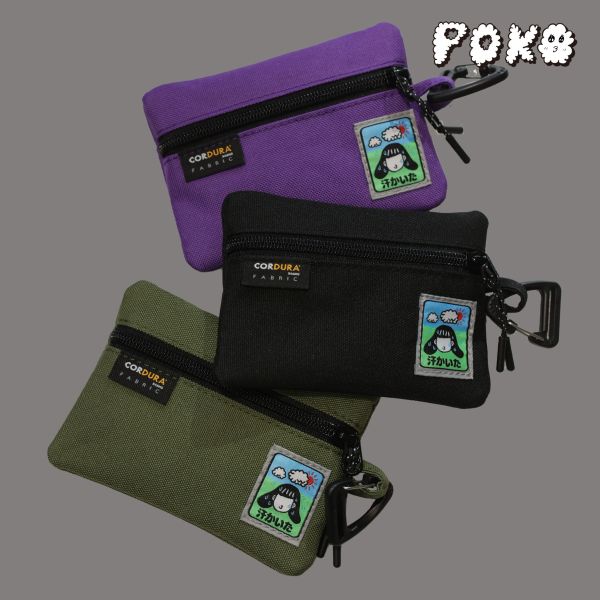 POKO ポコ大王  DROPS COIN PURSE 零錢包 / (黑/紫/綠) POKO ポコ大王  DROPS COIN PURSE 零錢包 / (黑/紫/綠)