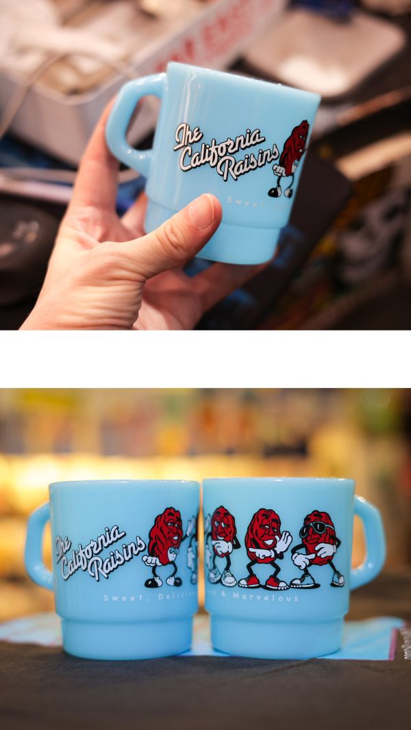 California Raisins 加州葡萄乾人牛奶杯 / 水杯 / 漱口杯 California Raisins 加州葡萄乾人牛奶杯 / 水杯 / 漱口杯