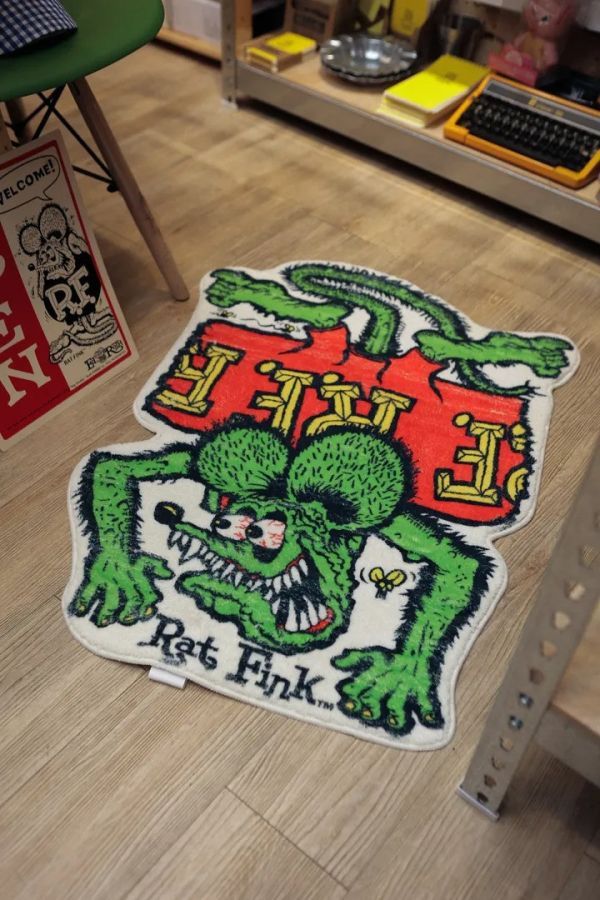 RAT FINK FLOOR MAT 老鼠芬克 地毯 / 腳踏墊 RAT FINK FLOOR MAT 老鼠芬克 地毯 / 腳踏墊