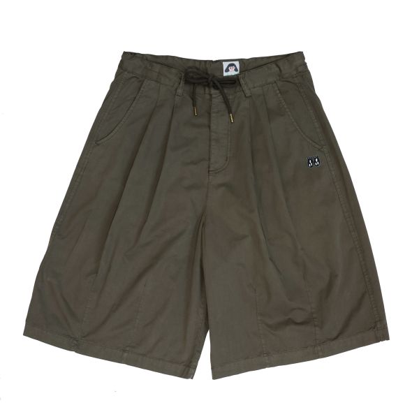 POKO ポコ大王 EYES BALLOON WASHED SHORTS / 立體摺線過膝水洗短褲 POKO ポコ大王 EYES BALLOON WASHED SHORTS / 立體摺線過膝水洗短褲