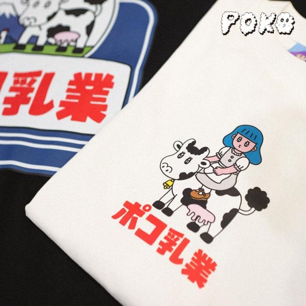 『預購』POKO ポコ大王 ポコ乳業 厚磅 TEE / (共三色) POKO ポコ大王 ポコ乳業 厚磅 TEE