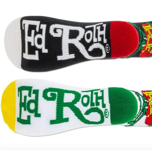 RAT FINK R.F. STANDING SOCKS 老鼠芬克 中筒襪（共兩色） RAT FINK R.F. STANDING SOCKS 老鼠芬克 中筒襪（共兩色）