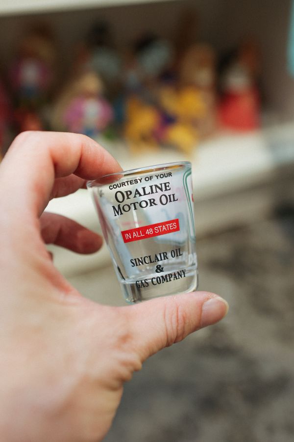 USA美國企業吉祥物SHOT GLASS/SHOT杯 / SINCLAIR OIL SHOT杯 USA美國企業吉祥物SHOT GLASS/SHOT杯 / SINCLAIR OIL  SHOT杯
