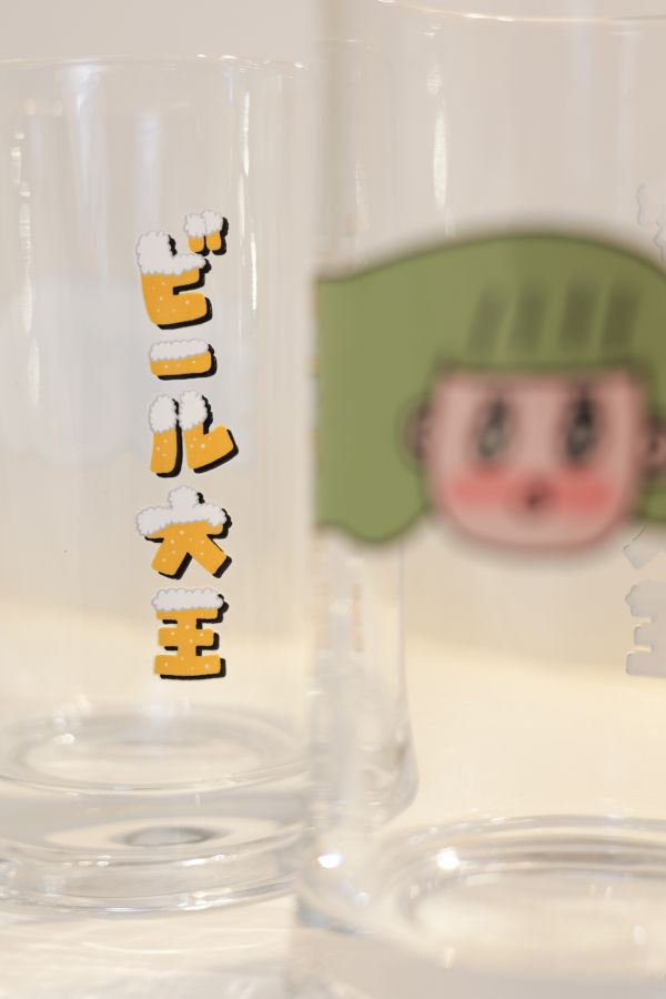 POKO ポコ大王 BEER ビール大王 啤酒杯 ポコ大王 BEER ビール大王 啤酒杯