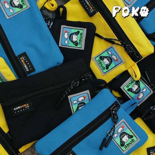 POKO ポコ大王  DROPS COIN PURSE 零錢包 / (黑/藍/黃) POKO ポコ大王  DROPS COIN PURSE 零錢包 / (黑/藍/黃)