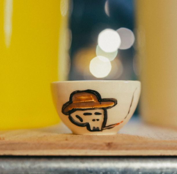 DANNY D'S MUD SHOP 手工小酒杯 / 小茶杯 / (SKULL& SMOKE) DANNY D'S MUD SHOP 手工小酒杯 / 小茶杯 / (SKULL& SMOKE)