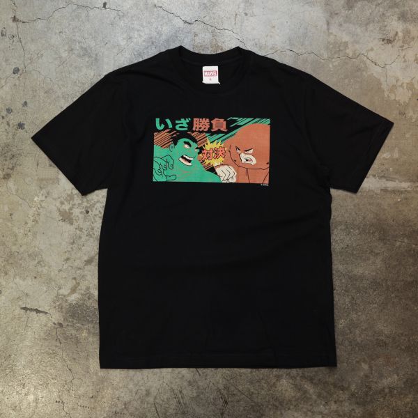 MARVEL いざ勝負 对決 T-SHIRT MARVEL いざ勝負 对決 T-SHIRT