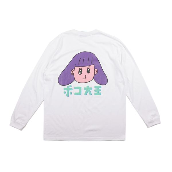 POKO ポコ大王 LOGO L/S TEE / (黑/白) POKO ポコ大王LOGO L/S TEE / (黑/白)
