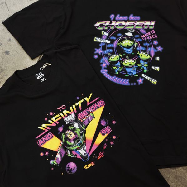 TOY STORY玩具總動員ALIEN & BUZZ LIGHTYEAR T-SHIRT TOY STORY玩具總動員ALIEN & BUZZ LIGHTYEAR T-SHIRT