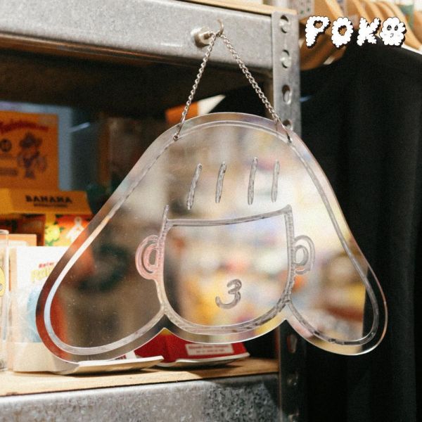 POKO ポコ大王 OUTLINED ACRYLIC MIRROR 壓克力鏡面 POKO ポコ大王 OUTLINED ACRYLIC MIRROR 壓克力鏡面