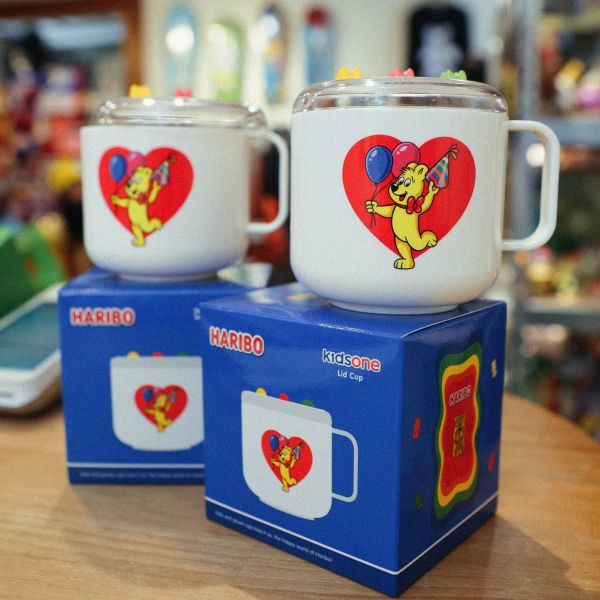 HARIBO 小熊軟糖附蓋單手杯 HARIBO 小熊軟糖附蓋單手杯
