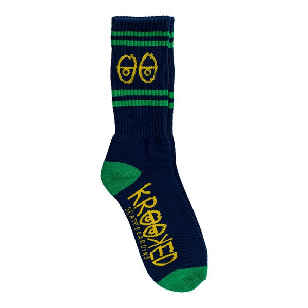 KROOKED EYES SOCKS / 中筒襪 (藍) KROOKED EYES SOCKS / 中筒襪 (藍)