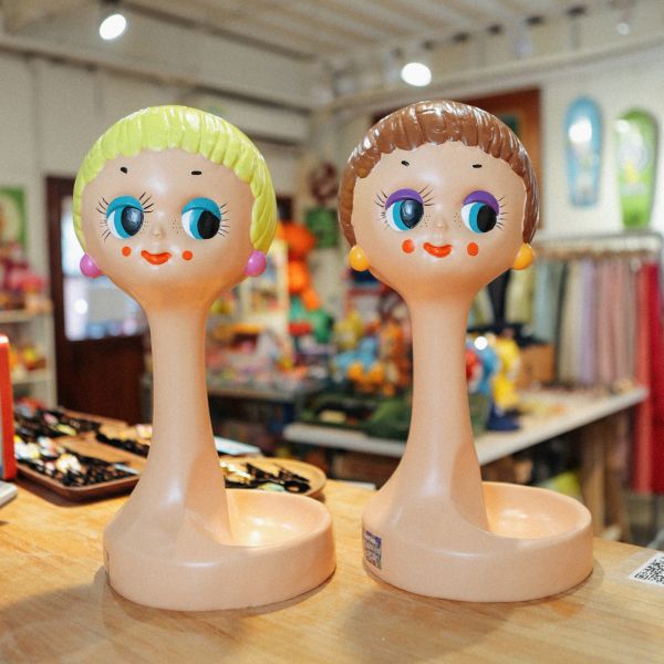 HEAD MANNEQUIN DISPLAY 傳奇超模 TWIGGY 「頭模展示架」 HEAD MANNEQUIN DISPLAY