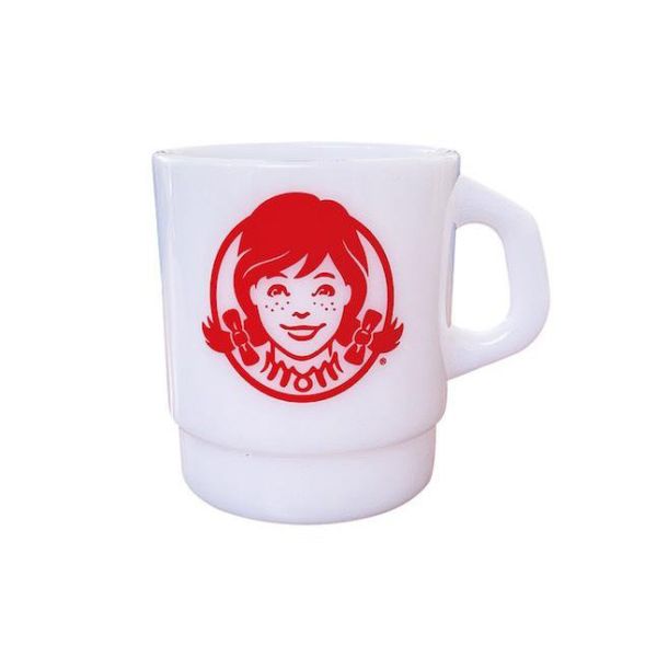 The Wendy's Company 溫蒂漢堡 牛奶杯 / 水杯 / 漱口杯 The Wendy's Company 溫蒂漢堡 牛奶杯 / 水杯 / 漱口杯）