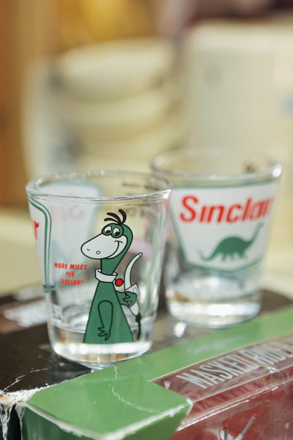 USA美國企業吉祥物SHOT GLASS/SHOT杯 / SINCLAIR OIL SHOT杯 USA美國企業吉祥物SHOT GLASS/SHOT杯 / SINCLAIR OIL  SHOT杯