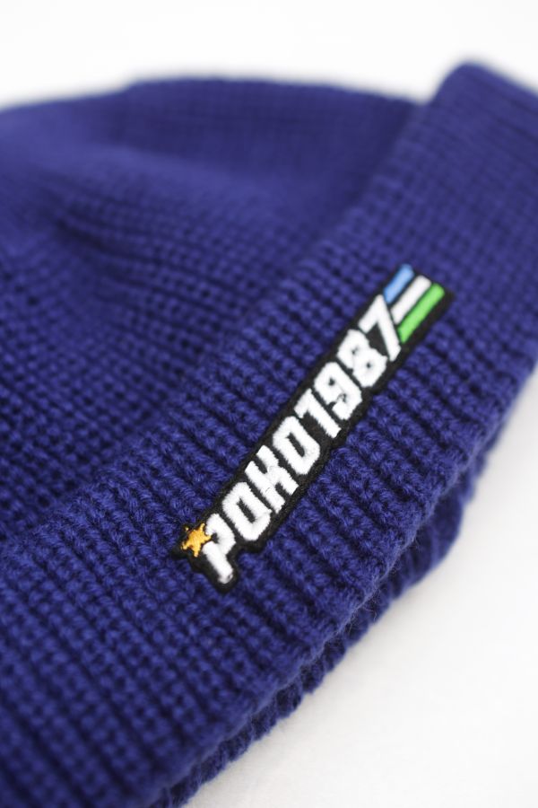 POKO ポコ大王 1987 BEANIE 短毛帽 / (灰/藍/卡其) POKO ポコ大王 1987短毛帽 / (灰/藍/卡其)